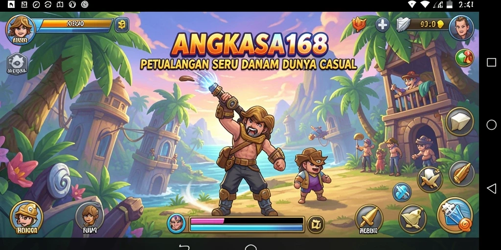 Tampilan gameplay seru di ANGKASA168 dengan berbagai tantangan.