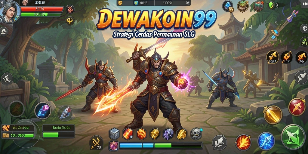 Tampilan gameplay strategis dari DEWAKOIN99 yang menantang.