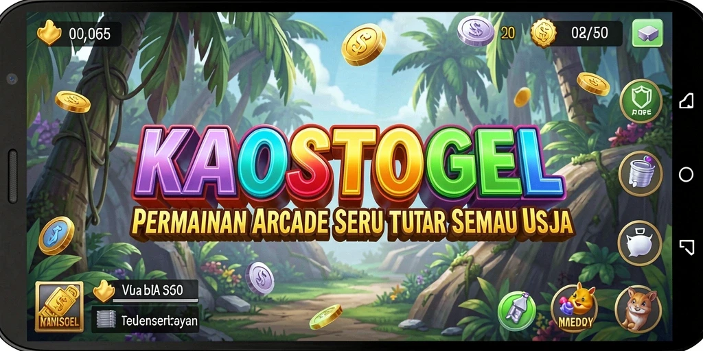 Gameplay KAOSTOGEL yang seru dengan grafis menarik dan tantangan menunggu.