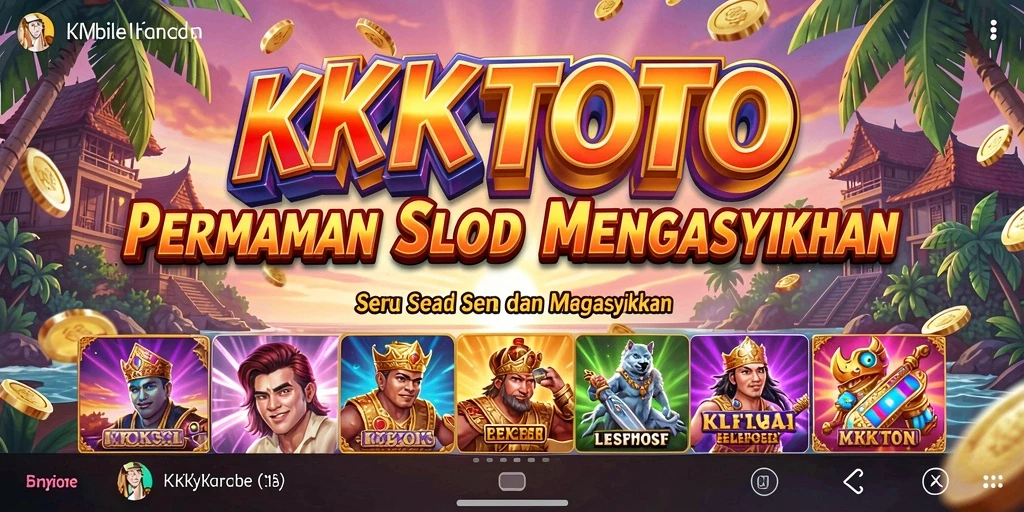 Tampilan gameplay KPKTOTO yang menarik dan penuh warna.