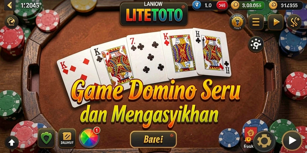 Tampilan gameplay seru LITETOTO yang penuh aksi.
