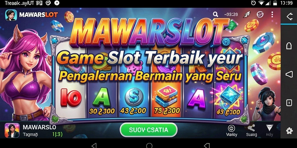 Tampilan gameplay menarik dari MAWARSLOT dengan efek visual menawan.