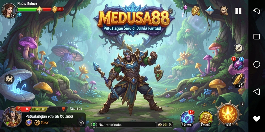 Gameplay seru dan visual memukau di MEDUSA88.