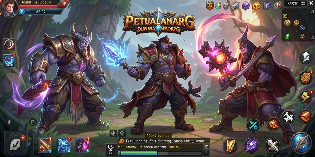 Screenshot gameplay RP62RP yang penuh aksi dan petualangan.